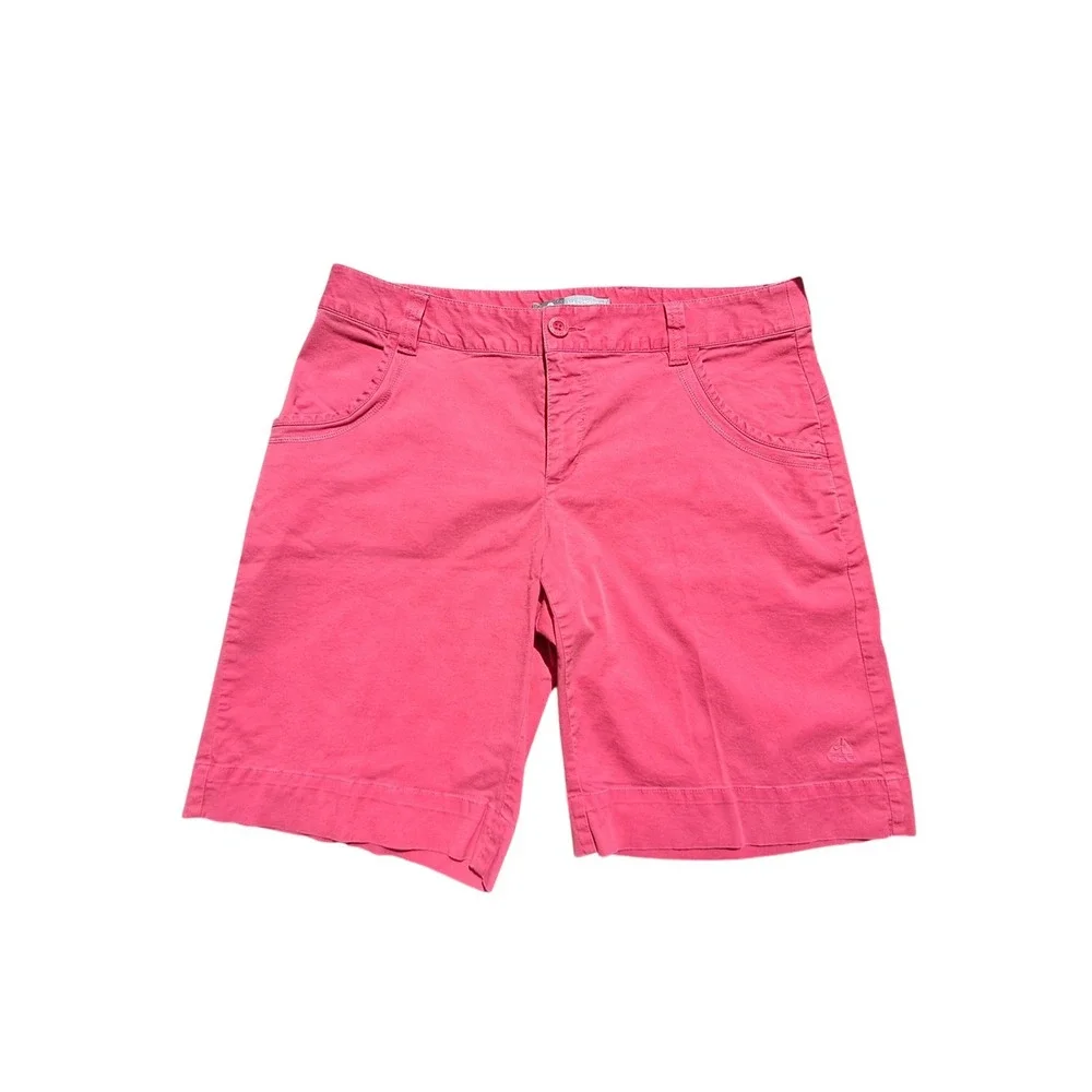 Nike ACG Womens Coral Hiking Shorts Size 10 All Conditions Gear‎ Cotton Stretch